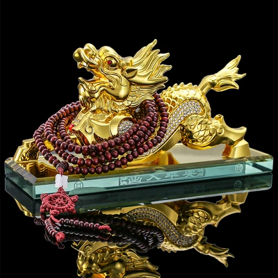 Seat Lucky Pixiu Car | Car ornaments - lucky-kirin-216-beads