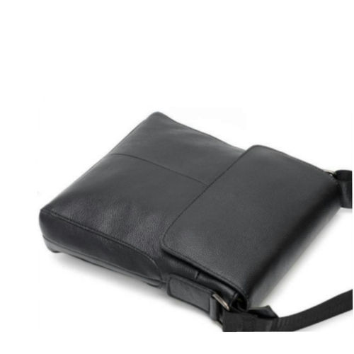 First layer cowhide men's shoulder crossbody casual cowhide sports business small bag sports bag manufacturer one piece drop shipping