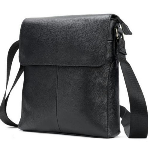 First layer cowhide men's shoulder crossbody casual cowhide sports business small bag sports bag manufacturer one piece drop shipping