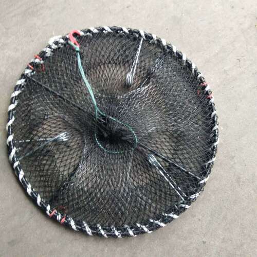 Heavy-duty crab trap sea crab trap fish trap round trap foldable sea crab trap fish trap shrimp trap manufacturer