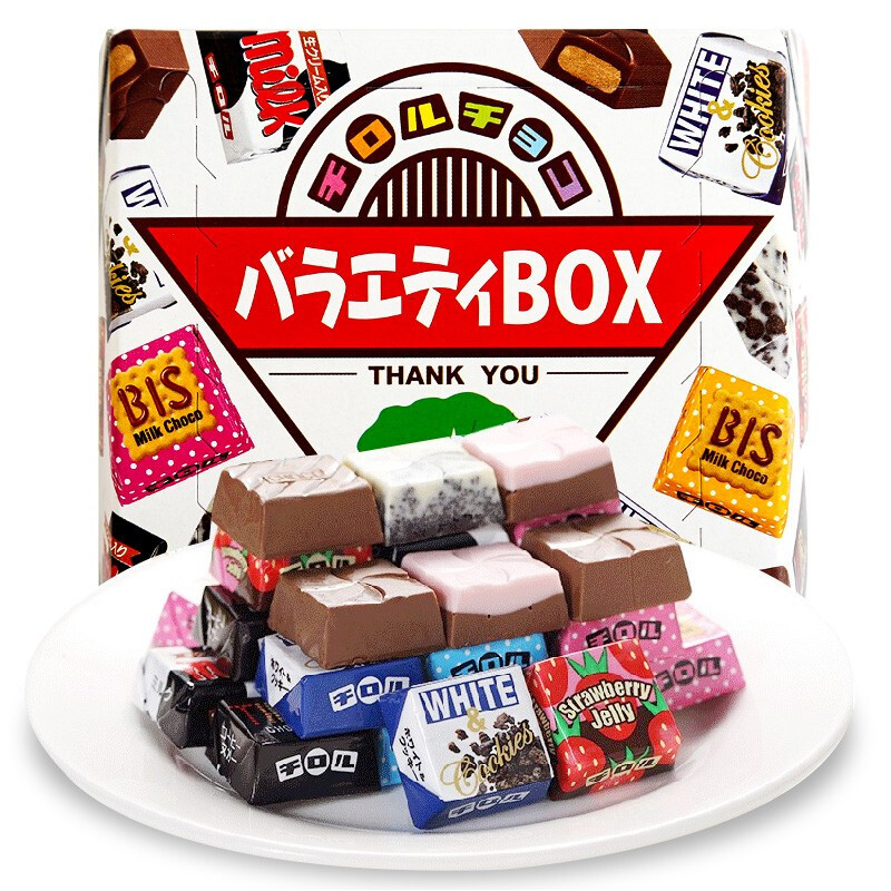 日本进口零食 松尾tirol什錦夹心巧克力礼盒裝情人节送女友零食