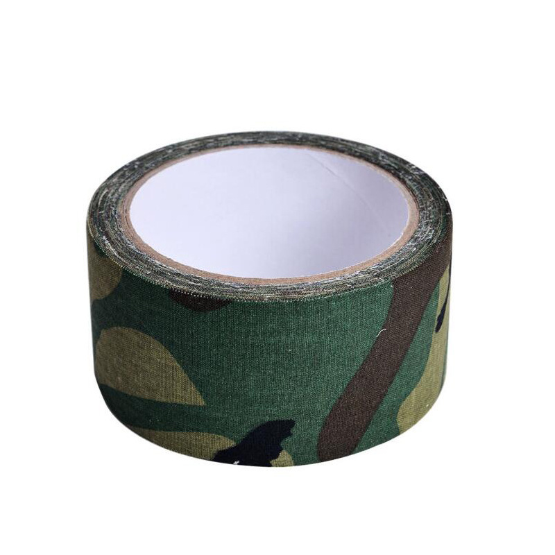 Camuflaje camuflaje biónico cinta de tela camuflaje cinta 10 m suministros al aire libre auto-adhesivo vendaje selva ventiladores militares suministros