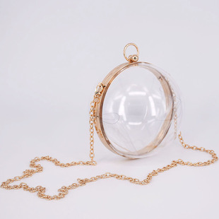 Handheld acrylic small bag, shoulder bag, one-shoulder bag, chain bag