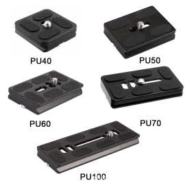 相机通用云台快装板夹座 球形云台 pu 40 50 60 70 100MM阿卡雅