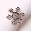 Paper napkins, hotel small bell, decorations, with snowflakes, wholesale