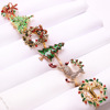 Paper napkins, hotel small bell, decorations, with snowflakes, wholesale