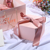 Gift box with bow, lipstick for St. Valentine's Day for mother's day, internet celebrity, Birthday gift