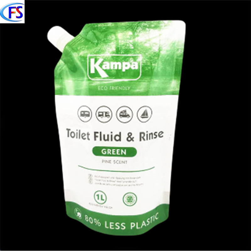 1000ml nozzle bag oil bag antifreeze lubricating oil bag car glass water aluminum foil nozzle self-standing bag