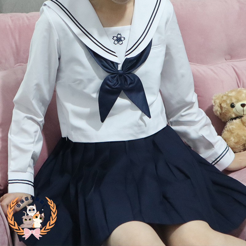 Summer Japanese school skirt