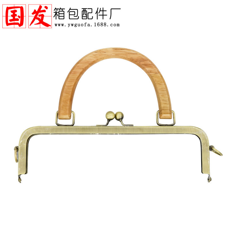 20,5 cm 25 cm superficie lisa cuadrada. Agujero de tornillo de madera brown tronco mano de madera de alta calidad oro boca mayorista