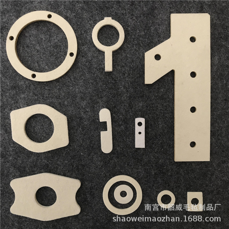 批发电机机器密封毛毡垫圈密封吸油耐高温圆形方形油封羊毛毡垫圈