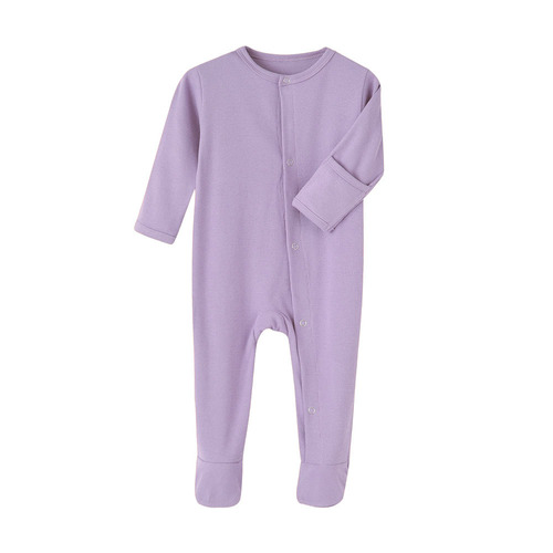 Baby clothes, winter and autumn ribbed long-sleeved crawling suits, head-and-body suits for babies, newborn baby clothes, crawling suits.