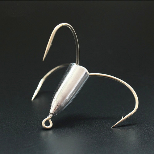 Short bar long spear with thorns large claw anchor hook anchor fish with lead dedicated hook three hooks hook blade sharp fish hook factory wholesale