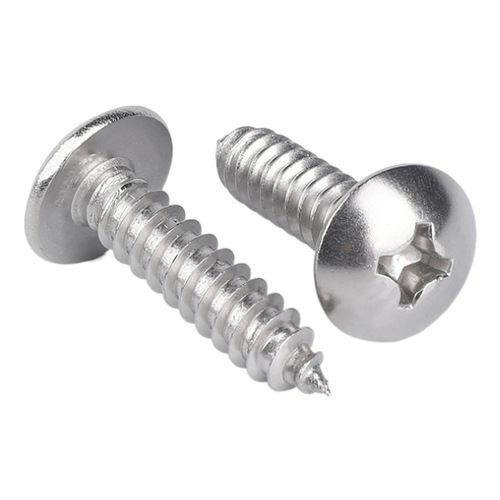 304/316 stainless steel large flat head self-tapping screws M3-M6 semi-circular umbrella head mushroom head TA cross recessed screws