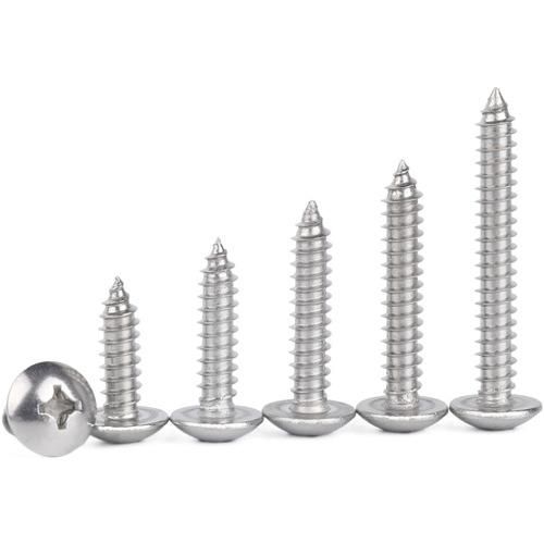 304/316 stainless steel large flat head self-tapping screws M3-M6 semi-circular umbrella head mushroom head TA cross recessed screws