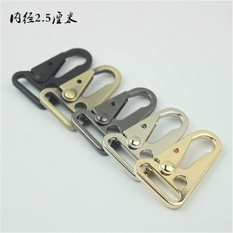 Сумки, Багаж, Кожаная Фурнитура Аксессуары Рюкзак Пряжка для ножа Электрофорез Черный Металлический Крюк Пряжка Орел Пряжка 25 мм