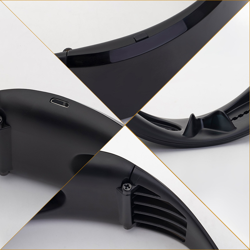 Gafas LED luminosas con carga Bluetooth, patrón dinámico personalizable por APP, estilo bar/disco