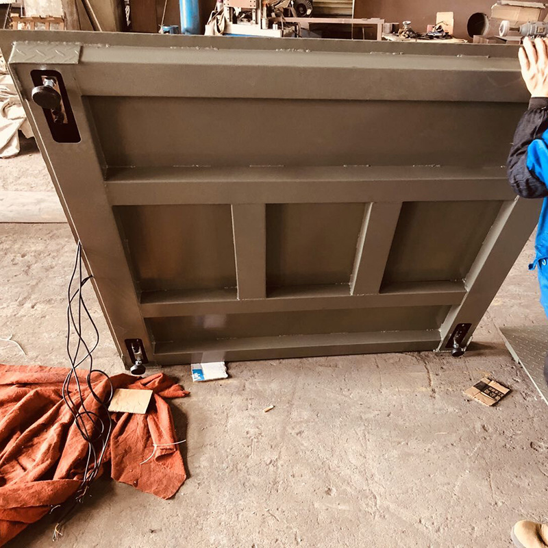 上海耀华地磅SCS-3T电子平台秤1.5*1.5米加厚加固小型电子地磅秤