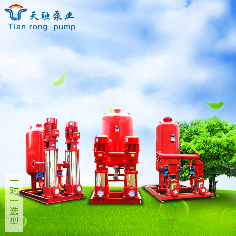 山东天融 恒压给水机组工地消防供水 厂家现货消防稳压机组