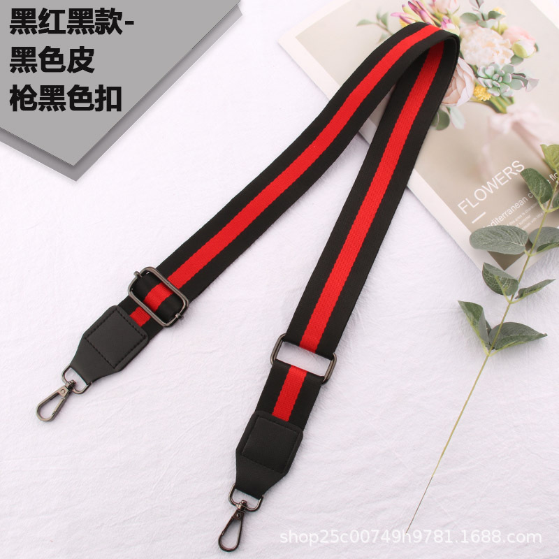 Black and Red Black-Black Skin-Gun Black buckle