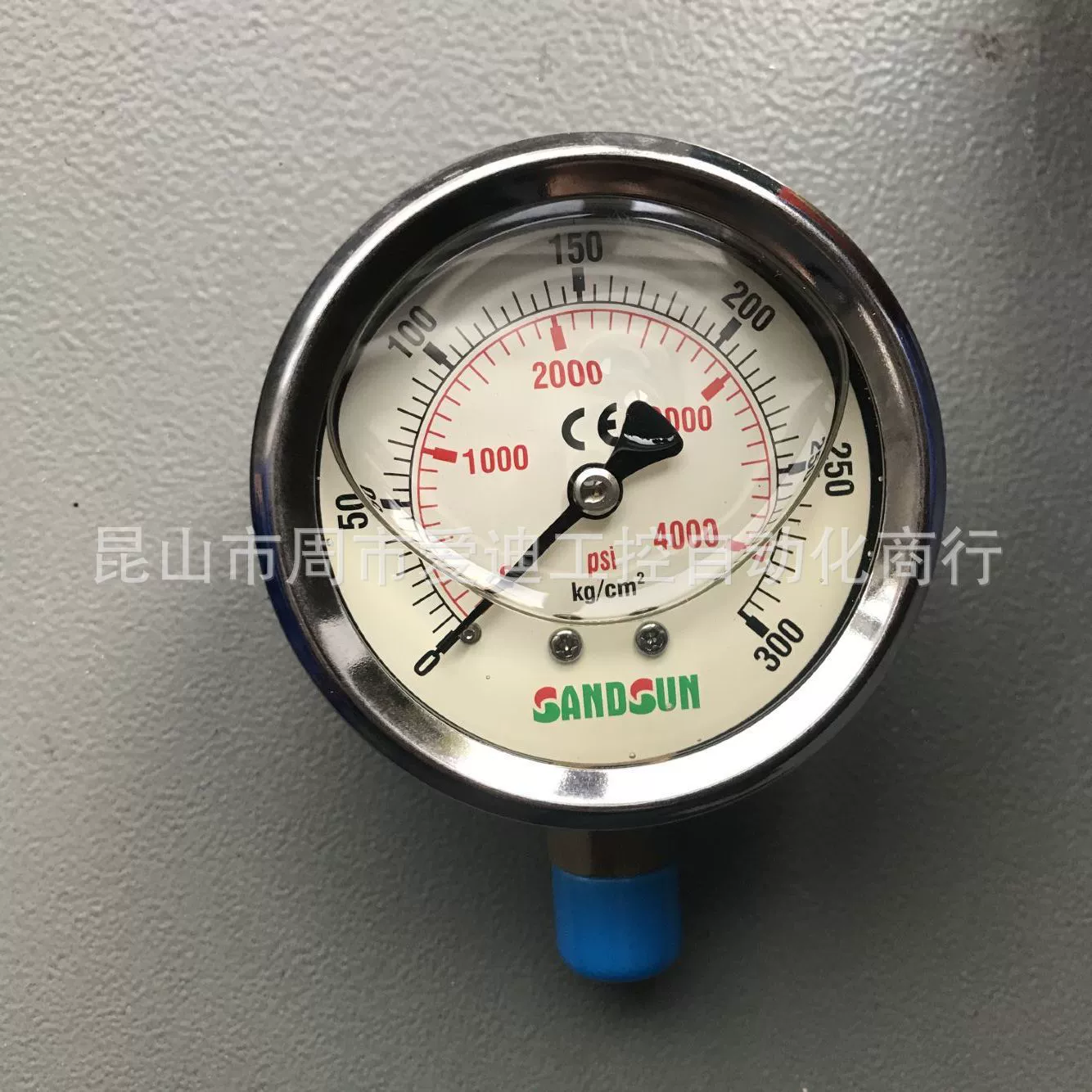 Новый тайваньский радиальный манометр 1/4NPT из нержавеющей стали SUNDSUN300KG, поверхность 60 мм