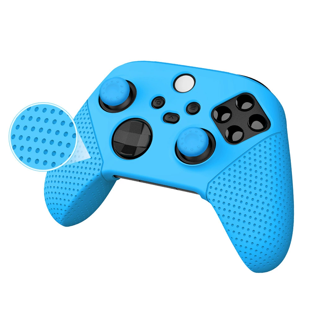 Силиконовый защитный чехол на держатель для Xbox Series X/S, игровой держатель с антискользящей фактурой и крышкой-рычагом