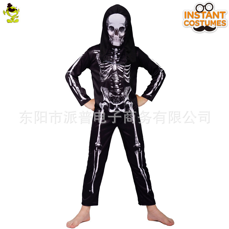 子供ハロウィーンテーマ衣装子供ハロウィーンコスプレ道化師幽霊衣装パーティー衣装|undefined