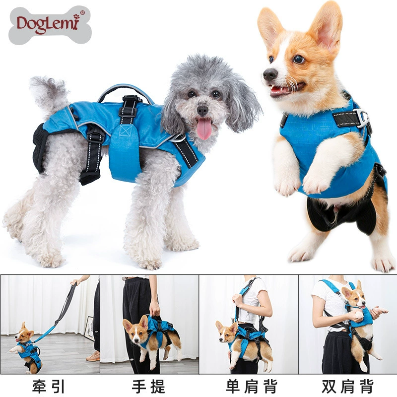 3-в-1 Многофункциональный модный рюкзак для домашних животных, нагрудная задняя крышка, дышащий шнурок для домашних животных, нагрудный ремень для выгула собак, товары для домашних животных