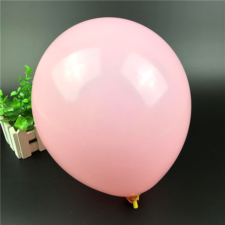 Transfronterizo al por mayor de 12 pulgadas de 3,2g de espesor de látex mate globo fiesta decoración de la boda globo mate