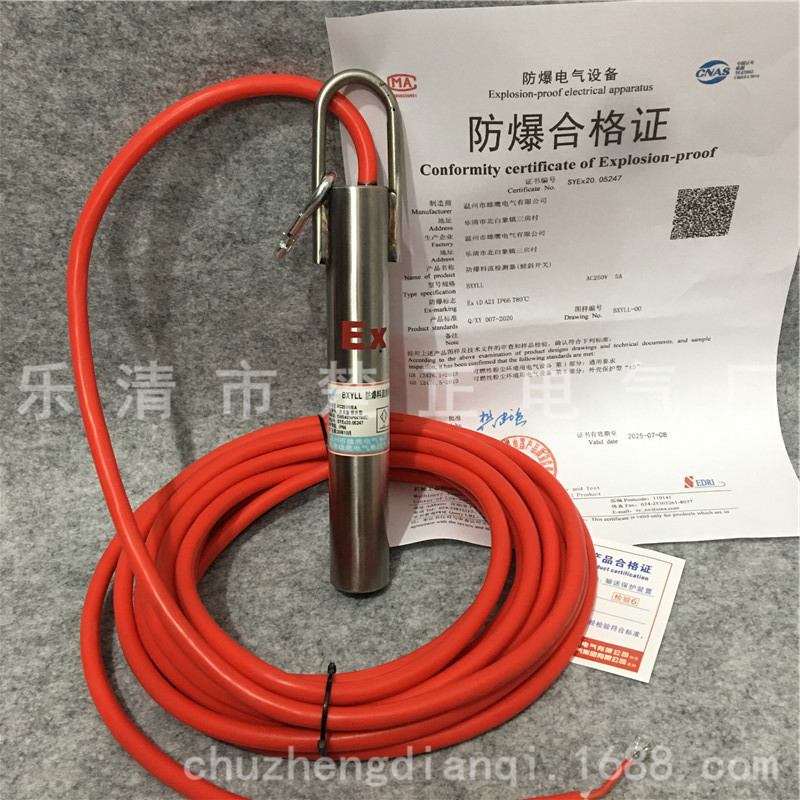 防爆料流检测器BXYLL水银倾斜开关堵塞开关20-39煤流开关ST-20