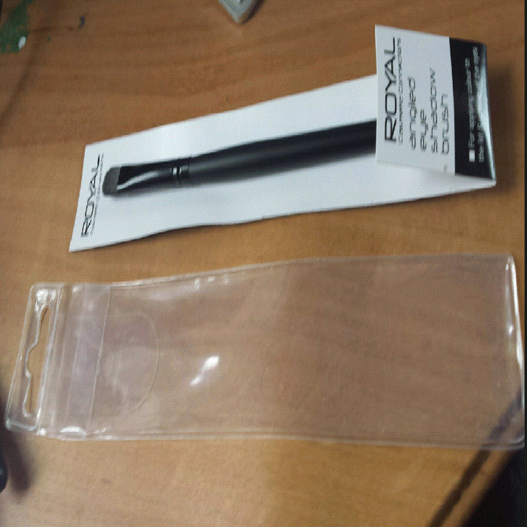 香港PVC毛刷袋化妆品毛刷套眉笔袋美容工具袋饰品包装袋 修眉包装