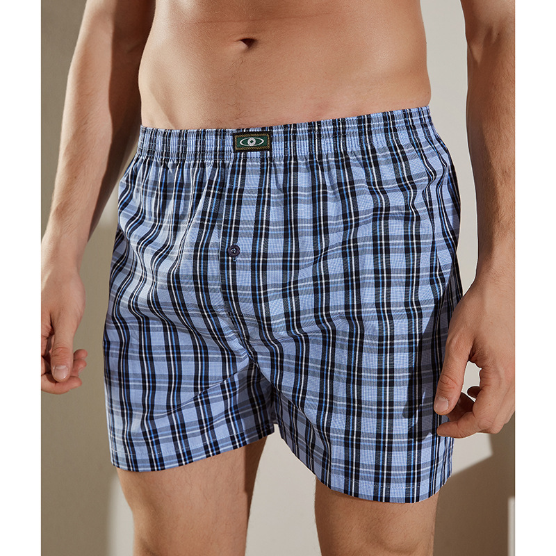 Arrow Pants Men's Underwear Pure Cotton Loose Boxer Briefs Men's Home Boxer Shorts Cotton Pajamas Good Things and Wholesale