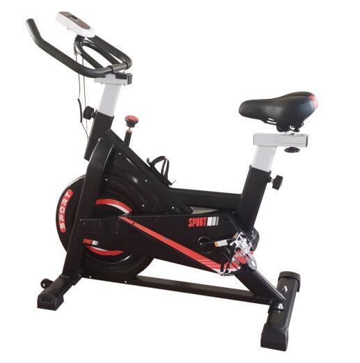 Fabricante de equipos de fitness, venta directa de bicicleta de spinning ultra silenciosa y ajustable para uso en oficinas y gimnasios.