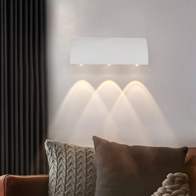 批发现代简约室内户外防水卧室酒店过道客厅玄关床头门庭LED壁灯|ms