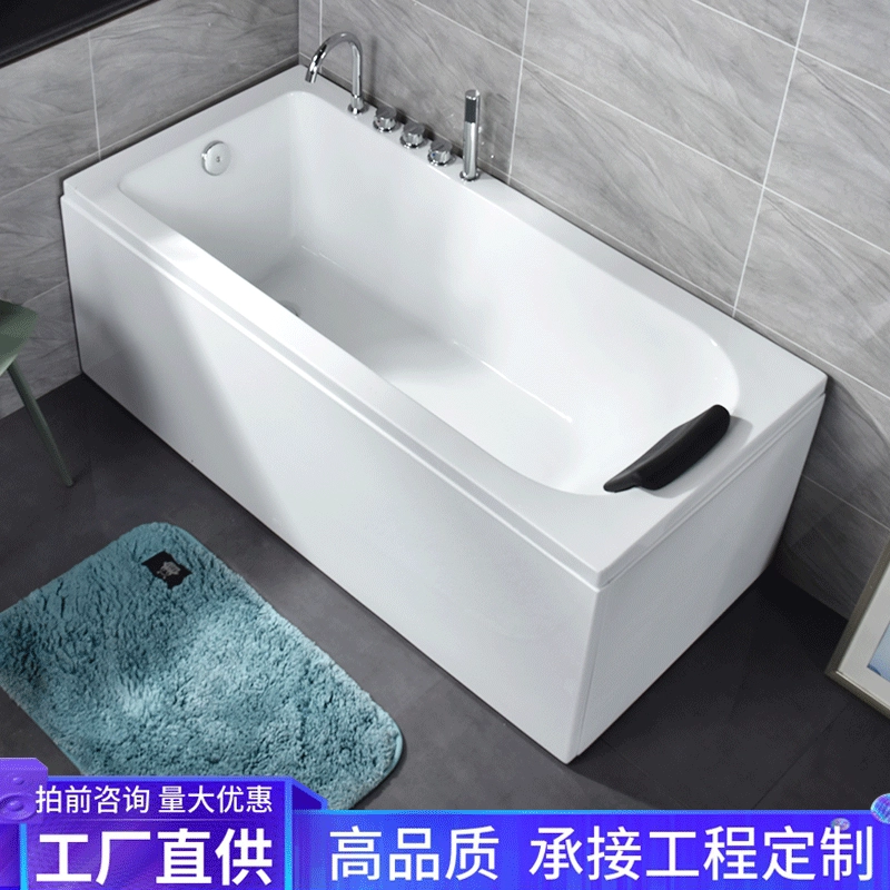 Фабрика поставляет ванну инженерной юбки ванны юбки бортовой стены 2 независимую прямоугольную акриловую