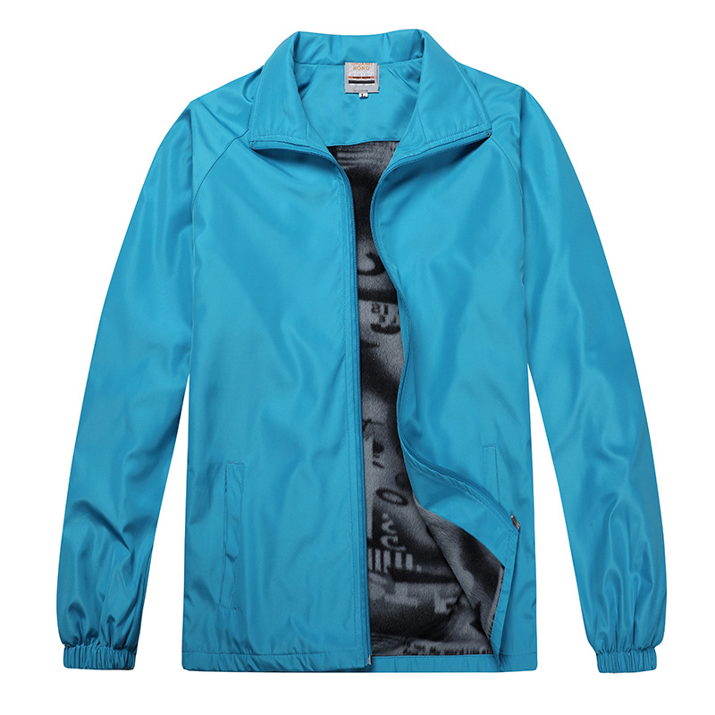 스탠딩 칼라 홀 블루