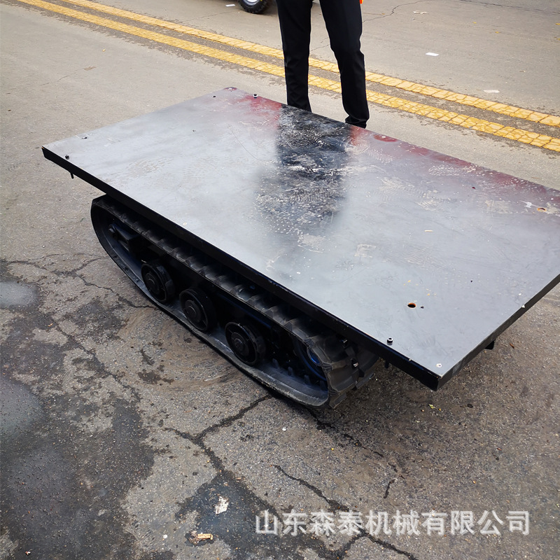 遥控履带点 全地形小型履带爬山虎 电动柴油液压工程底盘