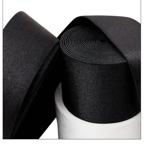1-8cm black and white nylon elastic band mercerized high-density elastic webbing yoga wear waistband underwear elastic band