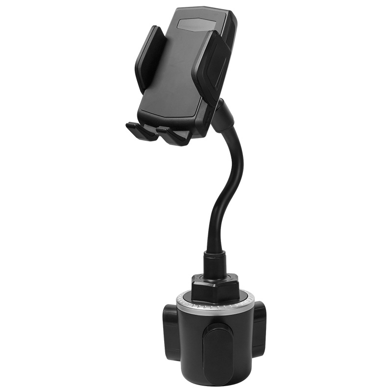 Car water cup holder mobile phone holder hose bendable angle adjustable navigation bracket creative bracket