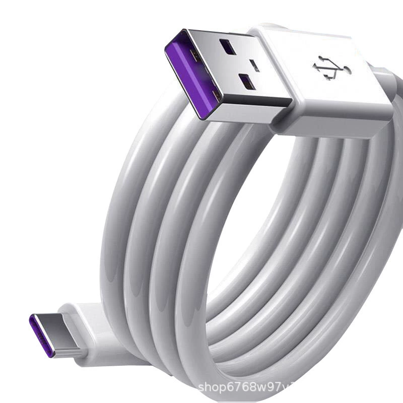 Подходит для Huawei 5A супербыстрая зарядка, дата-кабель для зарядки Type-C, P40 nova7 glory mate20