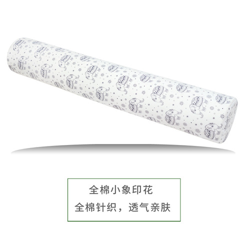 Thai natural latex pillow leg pillow extra long 120cm thick cylindrical candy pillow boyfriend pillow