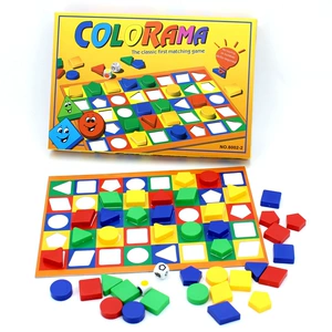 Настольная игра-головоломка: формы и цвета память и логика