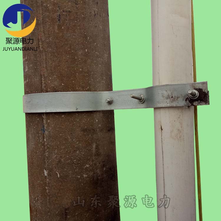 山东聚源 子母抱箍 源头厂家加工生产供应