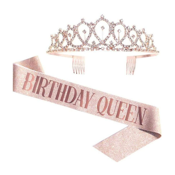 Розовый Birthday Queen