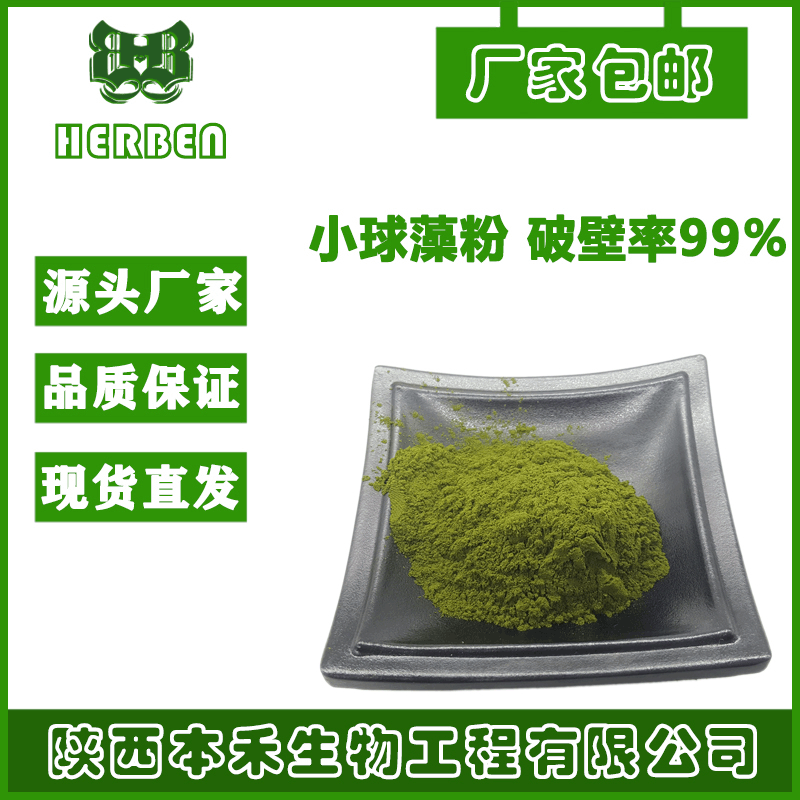 小球藻粉 破壁率99% 蛋白核小球藻 小球藻提取物 现货 量大优惠