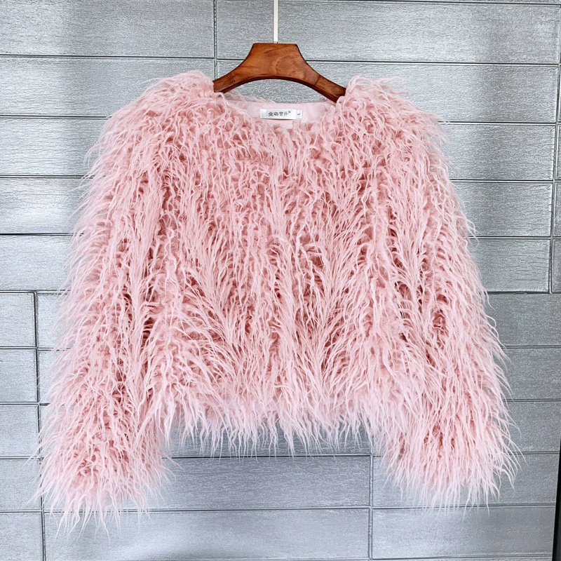 Раскрашенная шерстяная куртка, Aliexpress