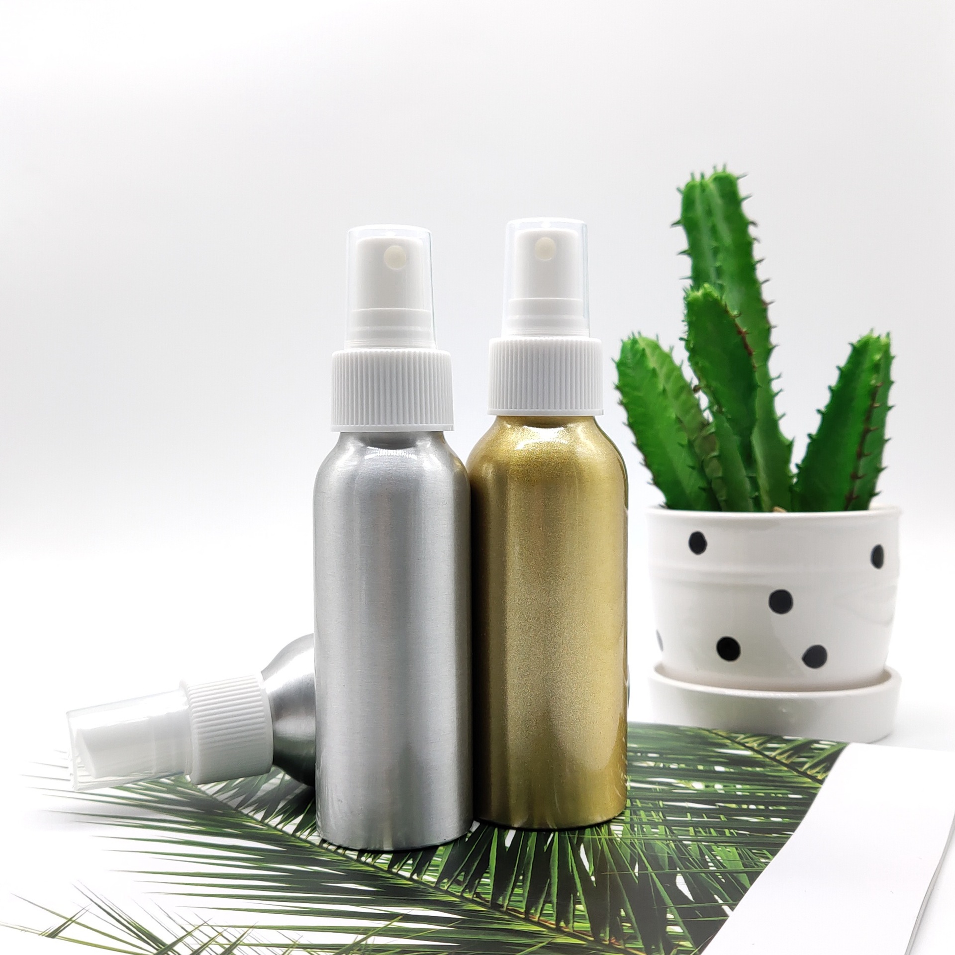 30ML50ML100ML200ML喷雾瓶白色塑料喷头乳液分装院装