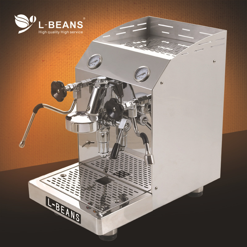 L-BEANS commercial single-head Semi-Automatic Coffee Machine Italian coffee machine Guangzhou delivery installation training