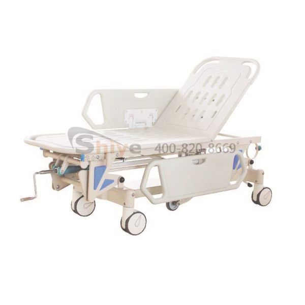 上海厂家直销 豪华手摇抢救车 半手摇半液压 担架车 ADJ-501