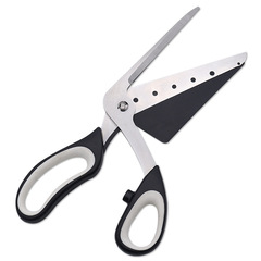 Stainless Steel Detachable Pizza Scissors Creative Baking Tool Household Kitchen Scissors Shovel Scissors Two-in-One Baking
